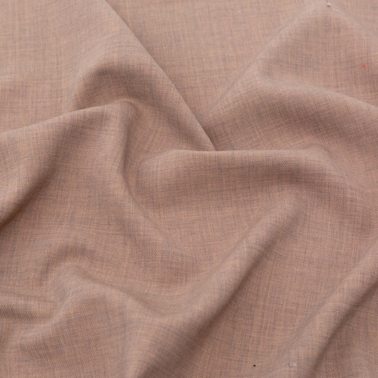 1 Yard Italian Fawn Stretch Virgin Wool Suiting Fabric for Tailoring 57 inch Width